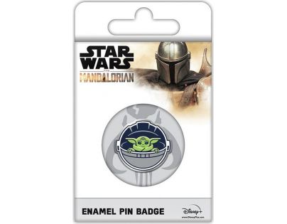 Pyramid International Odznak smalt Mandalorian