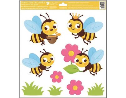 Anděl Okenní fólie berušky a včelky 30 x 33,5 cm č. 1