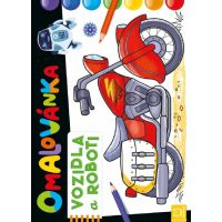 Omalovánka - Vozidla a roboti