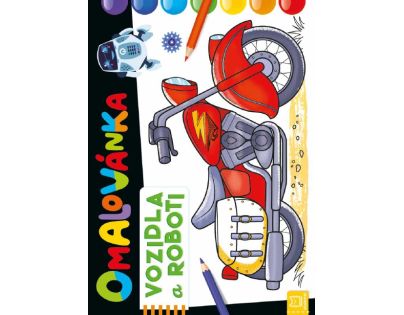 Omalovánka - Vozidla a roboti
