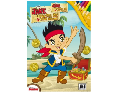 JIRI MODELS 137897 Omalovánka Jake a piráti