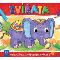 Omalovánka s pohyblivýma očkama – Zvířata