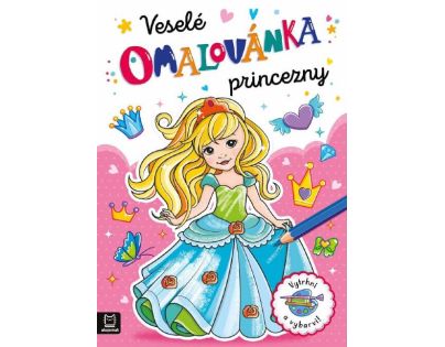 Omalovánka Veselé princezny