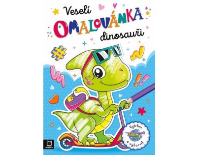 Omalovánka Veselí dinosauři