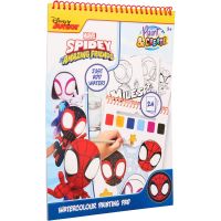 Omalovánky s vodovkami Spidey