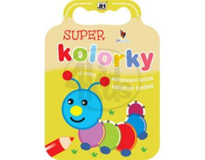 Omalovánky kolorky spojování teček