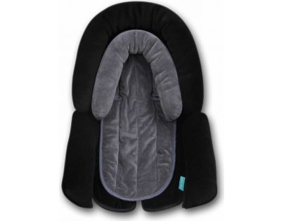 Apramo Opěrka hlavy dvojitá Black Silver