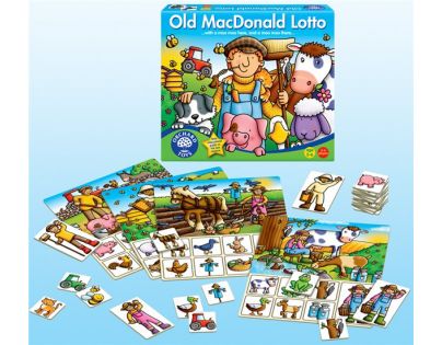 Orchard Toys Old MacDonald Lotto Ó MacDonald ten si žil