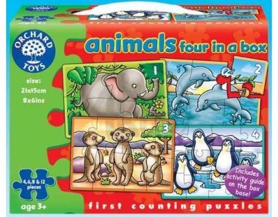 Orchard Toys Puzzle Animals 4 obrázky