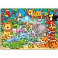Orchard Toys Puzzle Kdo žije v džungli? 25 dílků 2