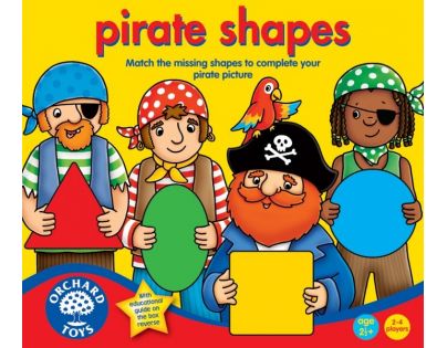 Orchard Toys Učíme se tvary s piráty