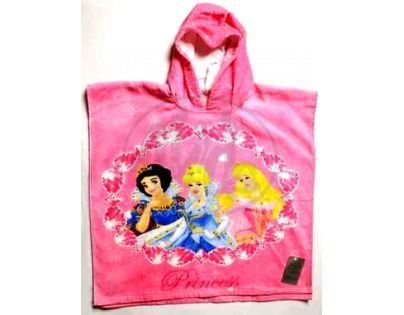 Osuška pončo s kapucí Princess