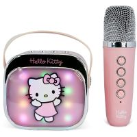 OTL Technologies Hello Kitty PopSing LED Karaoke Speaker with Mic