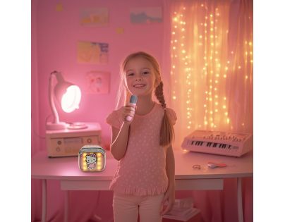 OTL Technologies Hello Kitty PopSing LED Karaoke Speaker with Mic
