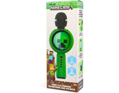 OTL Technologies Minecraft PopSing LED Karaoke Mic