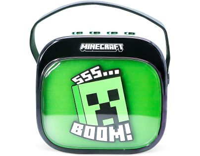 OTL Technologies Minecraft PopSing LED Karaoke Speaker with Mic