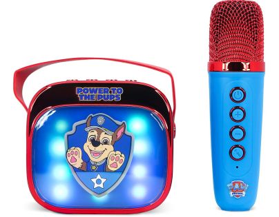 OTL Technologies PAW Patrol PopSing LED Karaoke Speaker with Mic