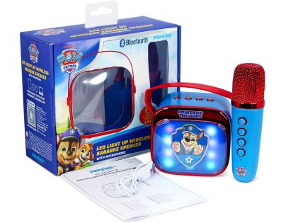 OTL Technologies PAW Patrol PopSing LED Karaoke Speaker with Mic