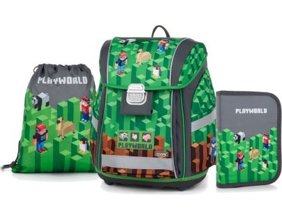 Oxybag Školní set 3 ks Premium light Playworld