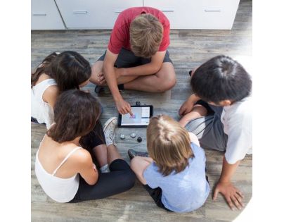 Ozobot 2.0 Bit inteligentní minibot titanově černý