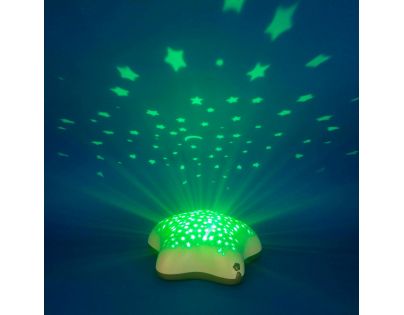 Pabobo Musical Star projektor bat Beige Hippo