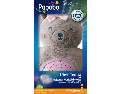 Pabobo musical Star projektor baterie Teddy Girl