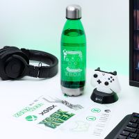 Paladone Dárkový set XBOX láhev, samolepky a světlo 2