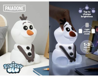 Paladone Frozen světlo SquishyGlo Olaf
