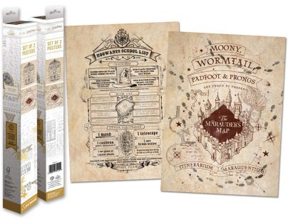 Paladone Harry Potter Set plakátů mini 2 ks