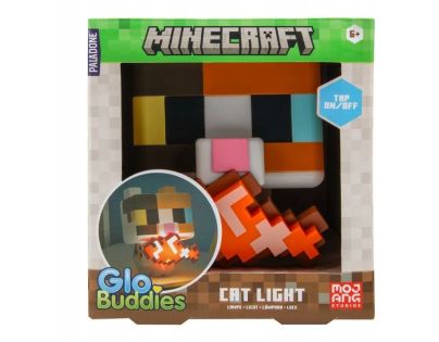 Paladone Minecraft světlo GloBuddies Kočka
