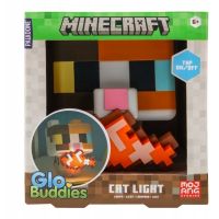 Paladone Minecraft světlo GloBuddies Kočka 2