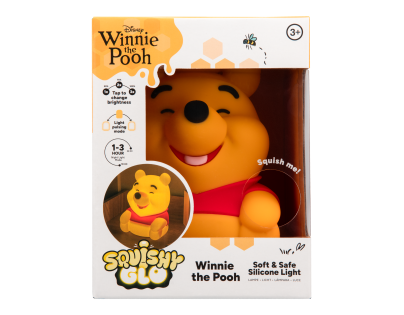 Paladone Pooh světlo SquishyGlo silikonové