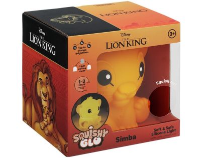 Paladone Simba světlo SquishyGlo silikonové - Poškozený obal