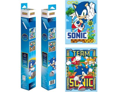 Paladone Sonic Set plakátů mini 2 ks