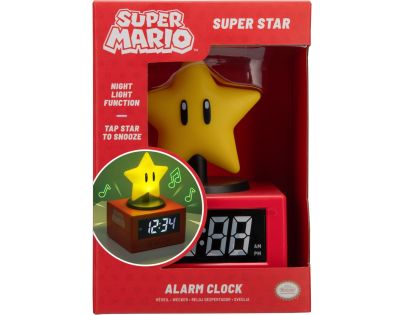 Paladone Super Mario Budík Super Star