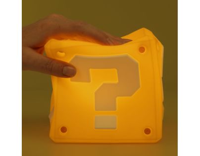 Paladone Super Mario Světlo SquishyGlo Question blok
