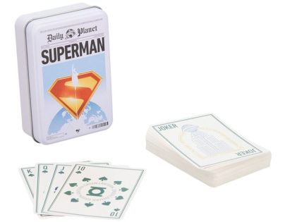 Paladone Superman Hrací karty (plechový box)