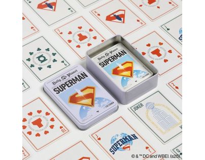 Paladone Superman Hrací karty (plechový box)