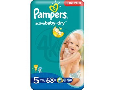 Pampers Active Baby 5 Junior 68ks