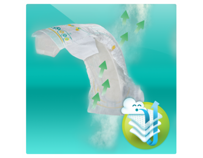 Pampers Active Baby Giant Pack S4+ 70ks