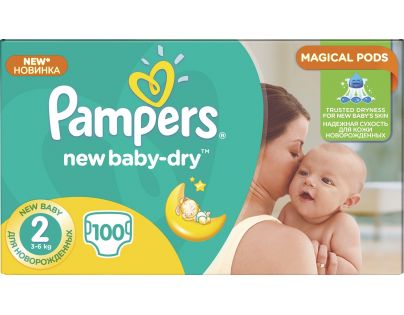 Pampers New Baby 2 Mini 100 ks