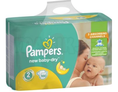 Pampers New Baby 2 Mini 100 ks