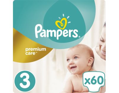 Pampers Premium Care 3 Midi 60ks
