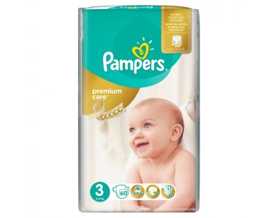 Pampers Premium Care 3 Midi 60ks