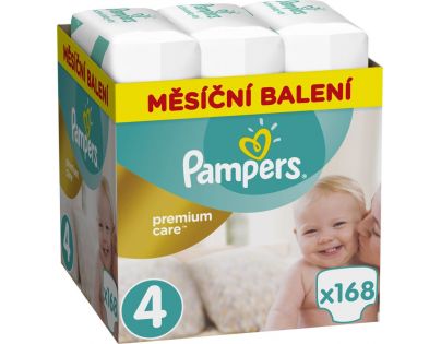 Pampers Premium Care 4 MAXI 168ks 8-14 kg