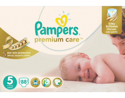 Pampers Premium Care 5 Junior 88ks