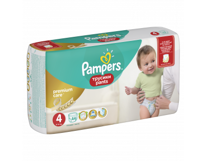 Pampers Premium kalhotkové plenky Value Pack S4 44ks
