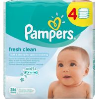 Pampers Ubrousky Baby Fresh Clean 4 x 64ks 2