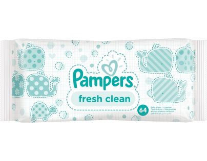 Pampers Ubrousky Baby Fresh Clean 4 x 64ks