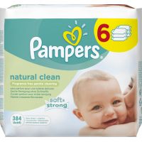 Pampers Ubrousky Natural Clean 6x64ks 2